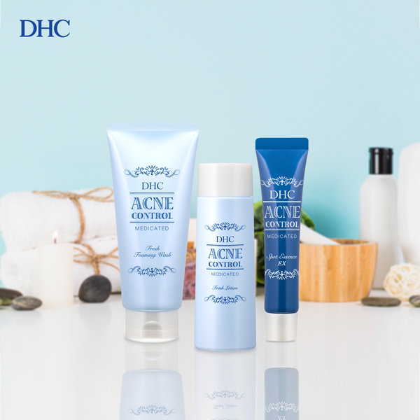 dhc trị mụn