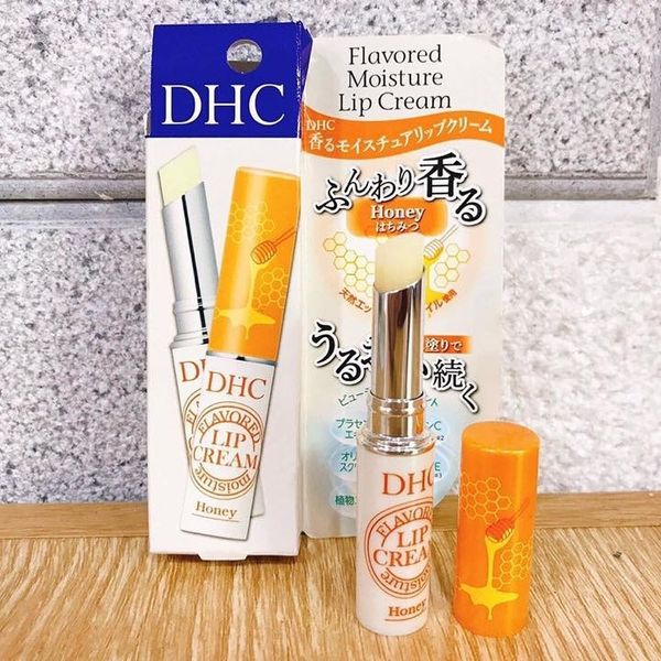 Son DHC Nhật dưỡng môi hương mật ong Flavored Moisture Lip Cream