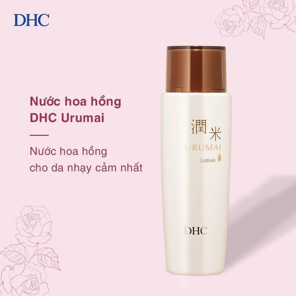Review nước hoa hồng tinh chất gạo DHC Urumai Lotion