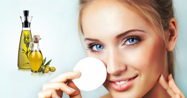 Dầu oliu giúp tẩy trang và nuôi dưỡng da hiệu quả