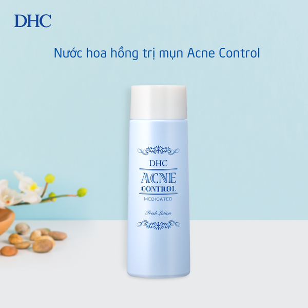 Nước hoa hồng trị mụn DHC Acne Control Fresh Lotion