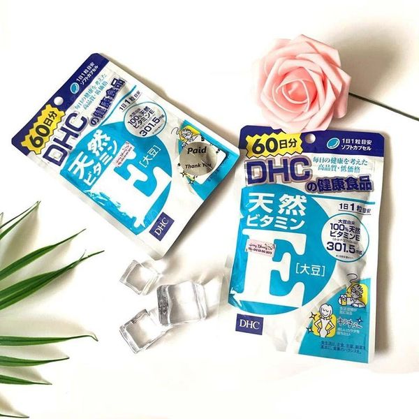 Nên dùng vitamin C DHC kết hợp với vitamin E DHC