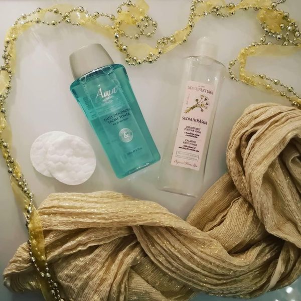 Aqua Mineral Daily dewdrops facial toner