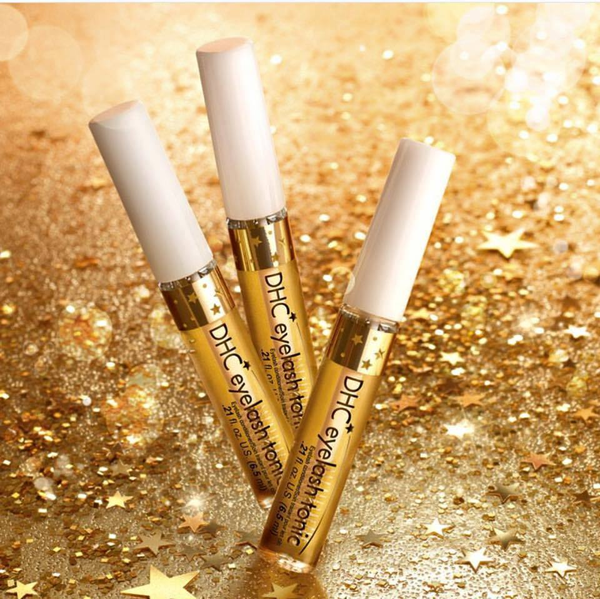 review DHC Eyelash Tonic về bao bì
