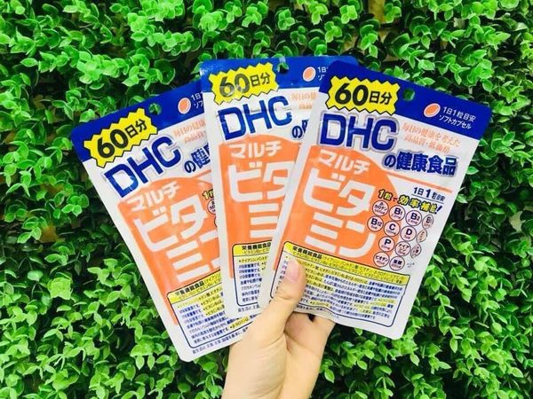 Viên vitamin tổng hợp DHC bổ sung 10mg vitamin E cho cơ thể