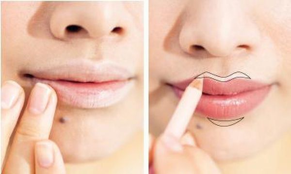 Sử dụng chì kẻ mắt màu trắng