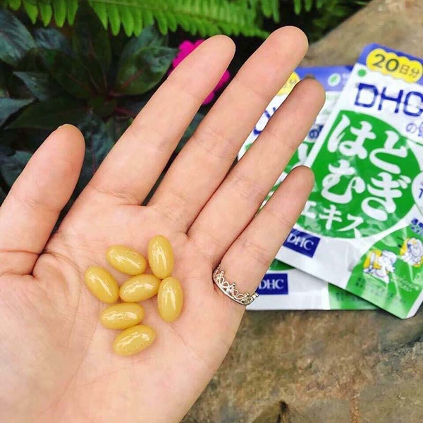 cách dùng viên uống DHC trắng da