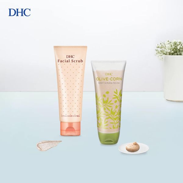 Review tẩy da chết - bộ đôi tẩy da chết của DHC