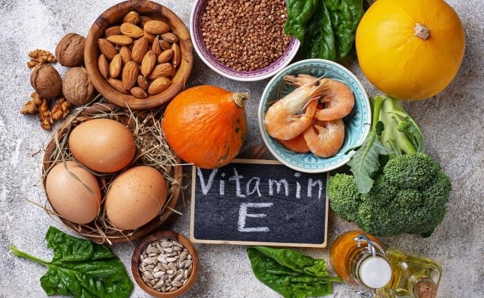 Đừng quên bổ sung vitamin E thông qua những thực phẩm tự nhiên giàu chất dinh dưỡng
