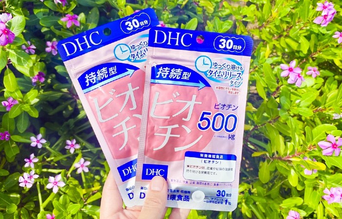 Viên uống biotin DHC và viên uống DHC Collagen