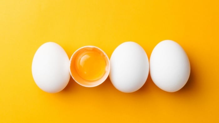 Trứng gà có thể giảm tiết dầu thừa, loại bỏ vi khuẩn gây mụn cám