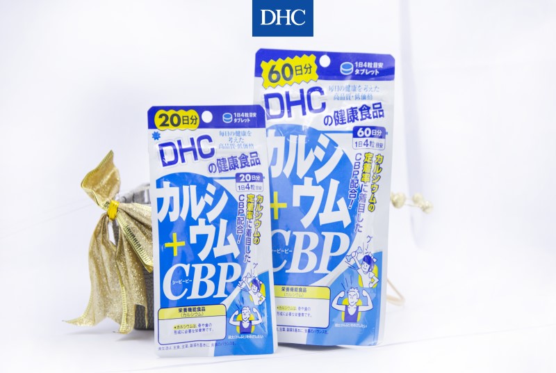 Viên uống canxi DHC Calcium + CBP Nhật Bản