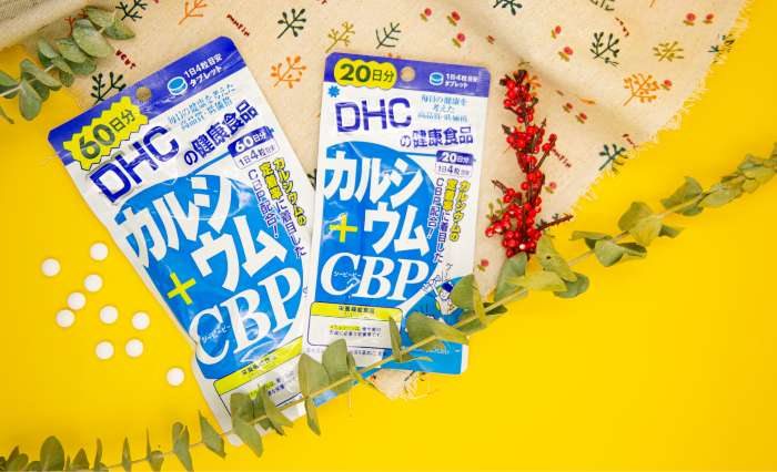 Viên uống canxi DHC Calcium + CBP giúp xương chắc khỏe