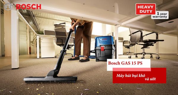 Máy hút bụi bosch GAS-15PS