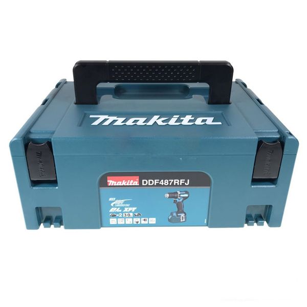 Máy khoan vặn vít dùng pin 18V Makita DDF487RFJ