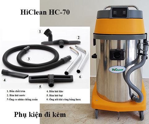 Máy hút bụi HiClean HC 70