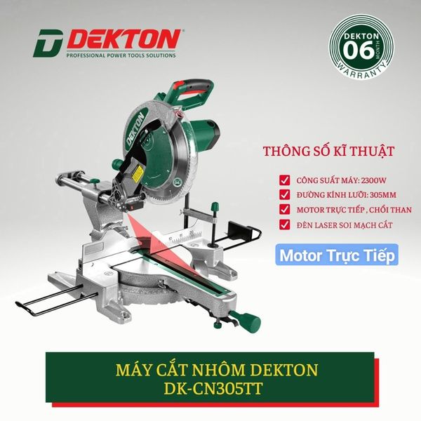 Máy cắt nhôm trượt Dekton DK-CNT305TT