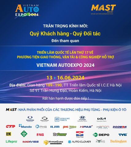 THƯ MỜI THAM QUAN TRIỂN LÃM VIETNAM AUTOEXPO 2024