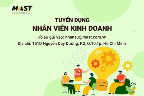 Tuyển dụng nhân viên kinh doanh Mast Sài Gòn