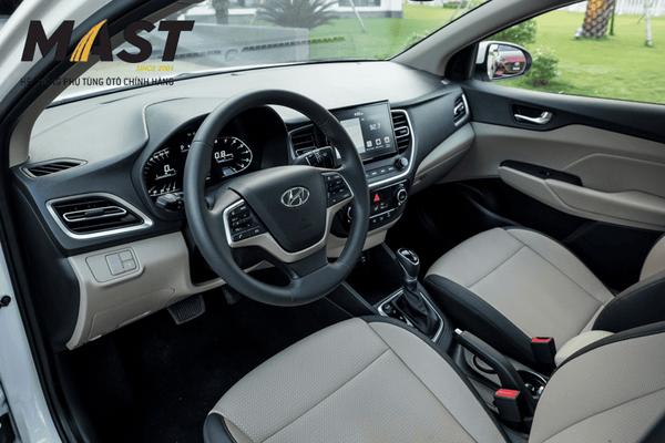 Nội thất ô tô Hyundai Accent 2021 chất lượng so với giá tiền
