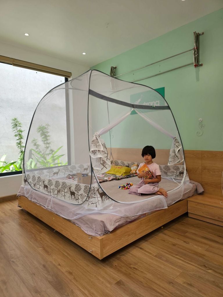 ; màn chụp gấp gọn