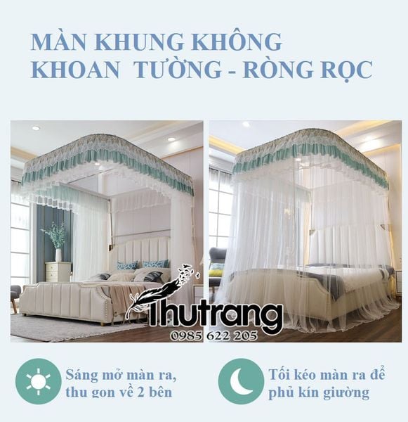 màn khung ròng rọc