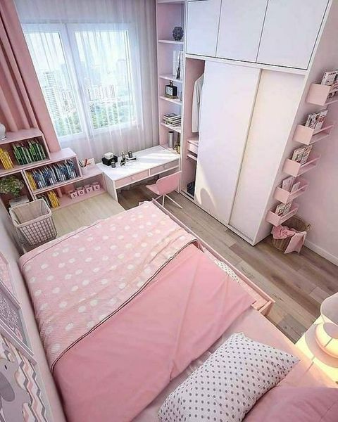 phòng ngủ bé gái dễ thương