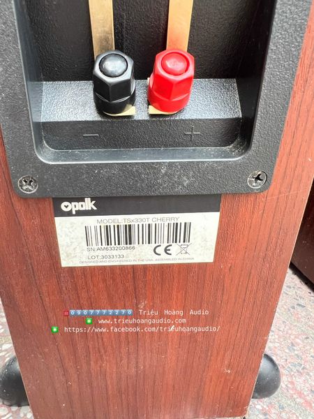 Loa Klipsch RF-62II & PolkAudio TSx330T CHERRY & Jamo C405 Đan Mạch - 54
