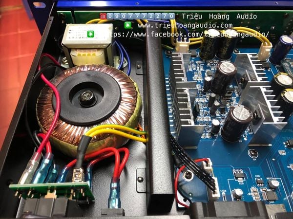 Main công suất itema Audio LA 6500 Madein USA & LA 8500 & Vang BF K7 - 15