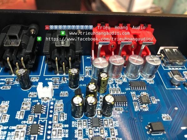 Main công suất itema Audio LA 6500 Madein USA & LA 8500 & Vang BF K7 - 16