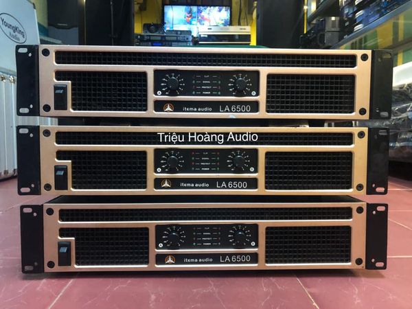 Main công suất itema Audio LA 6500 Madein USA & LA 8500 & Vang BF K7