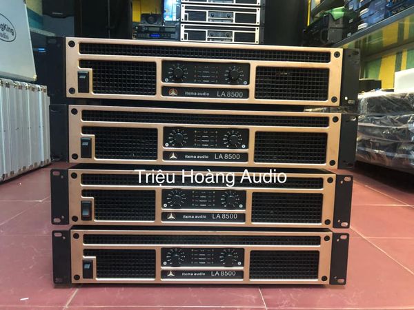 Main công suất itema Audio LA 6500 Madein USA & LA 8500 & Vang BF K7 - 18