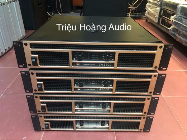 Main công suất itema Audio LA 6500 Madein USA & LA 8500 & Vang BF K7 - 19