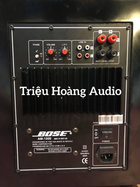 Topic Chuyên Sub_ JBL 260P * BF Audio 112SA * Bose AM-1200 - 29