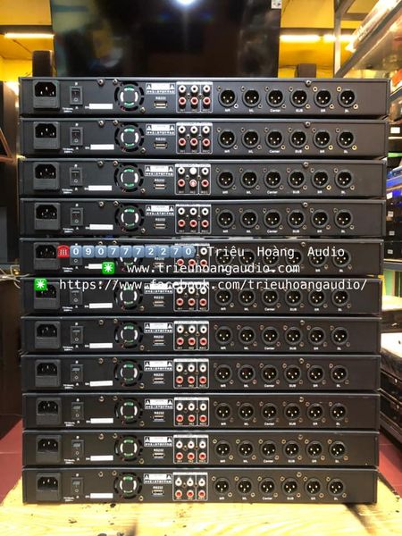 Main công suất itema Audio LA 6500 Madein USA & LA 8500 & Vang BF K7 - 6