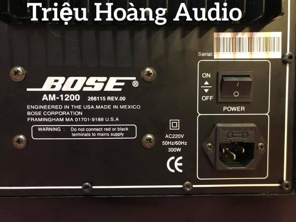 Topic Chuyên Sub_ JBL 260P * BF Audio 112SA * Bose AM-1200 - 30