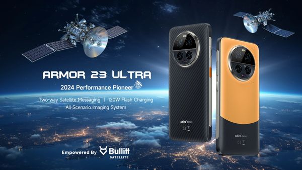 ULEFONE TRÌNH LÀNG ARMOR 23 ULTRA VỚI TÍNH NĂNG NHẮN TIN VỆ TINH HAI CHIỀU.