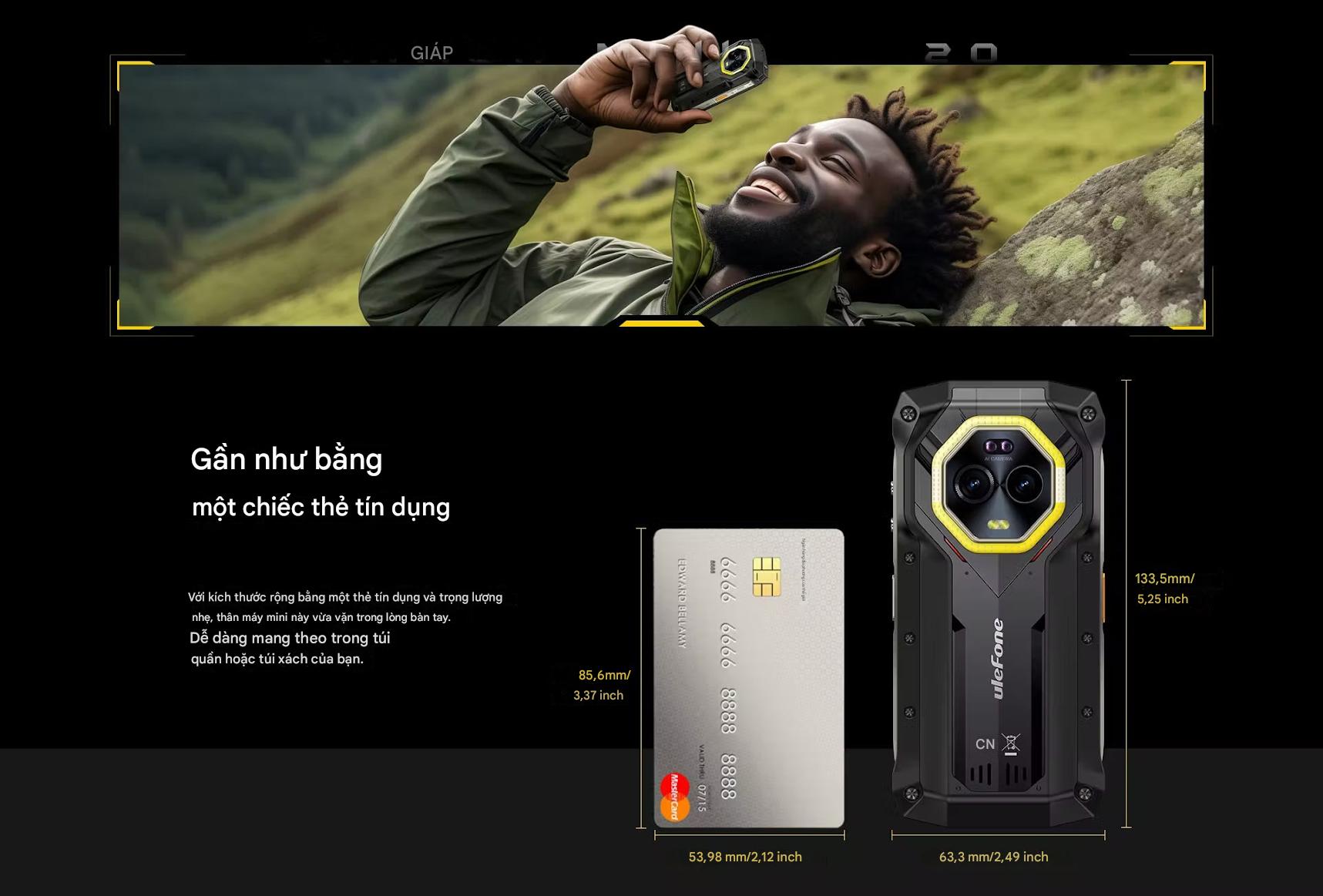 Ulefone Armor Mini 20 4G - SaiGonPhone.Com