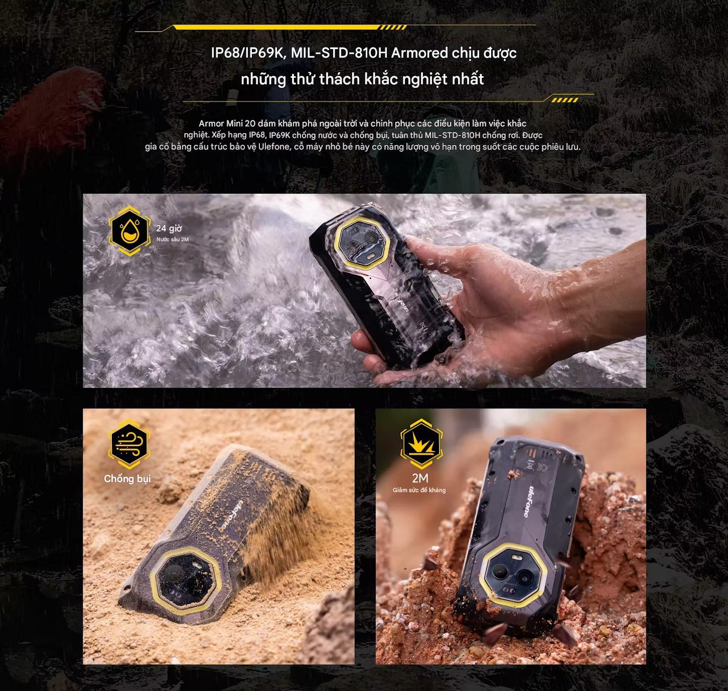 Ulefone Armor Mini 20 4G - SaiGonPhone.Com