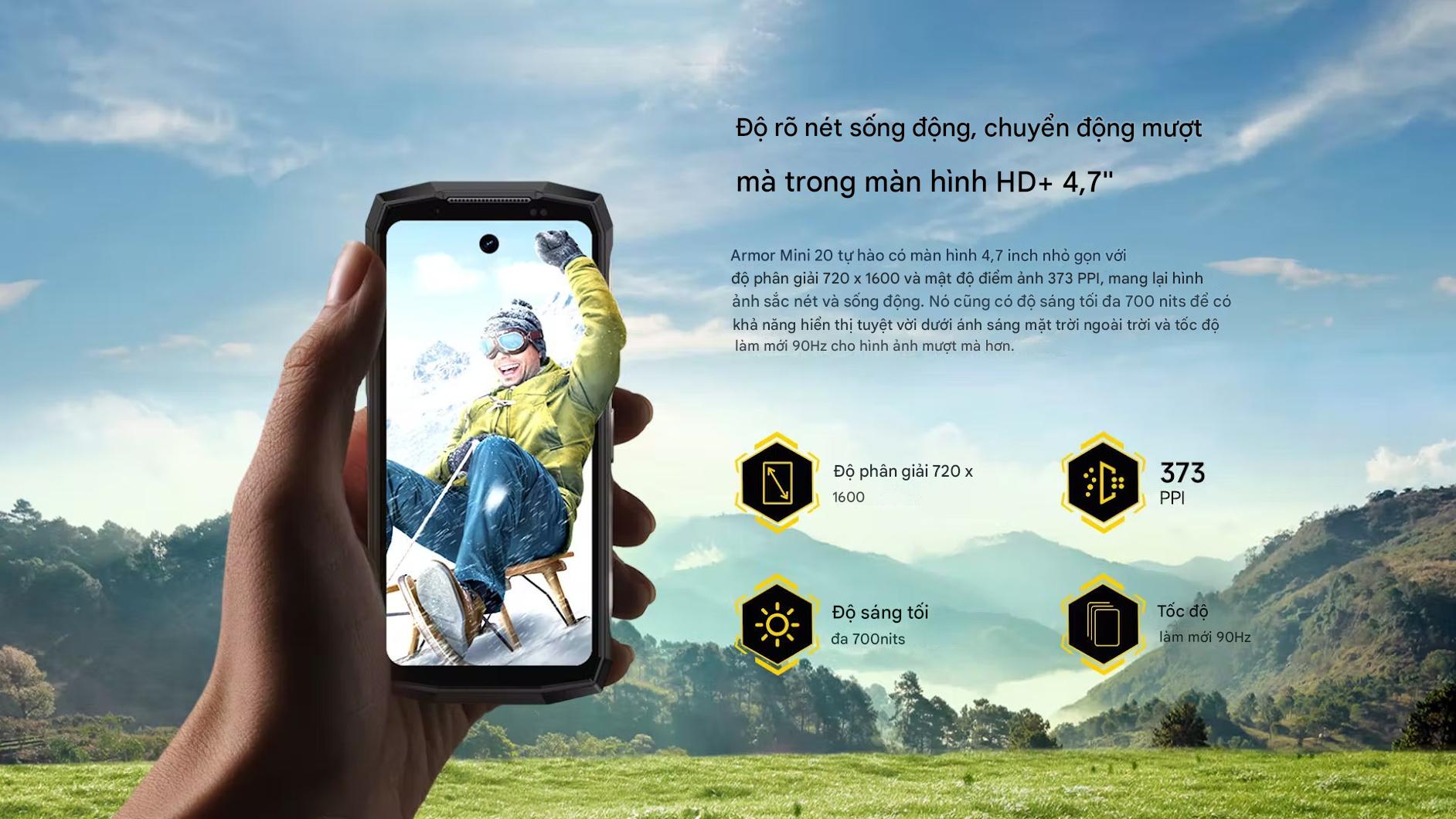 Ulefone Armor Mini 20 4G - SaiGonPhone.Com
