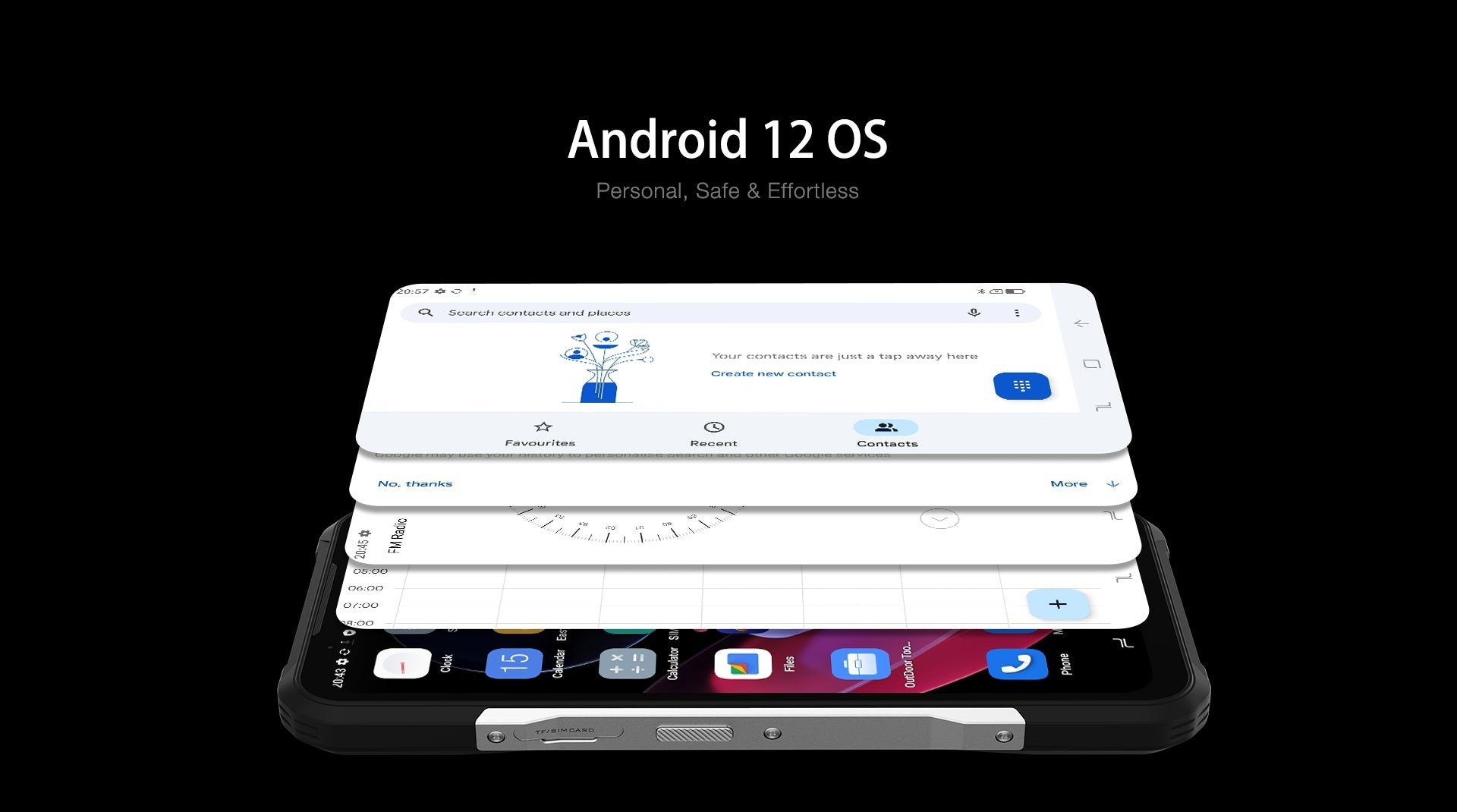 HDH Android 12 trên Doogee-v20-pro-saigonphone.com