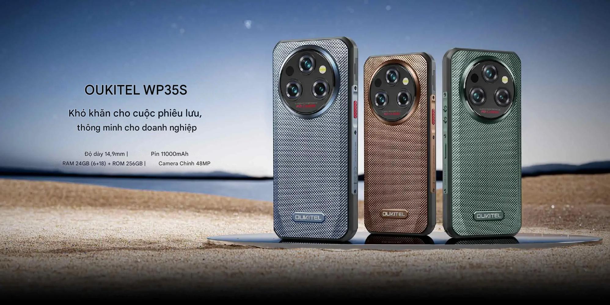 Oukitel WP35 S - SaiGonPhone.Com