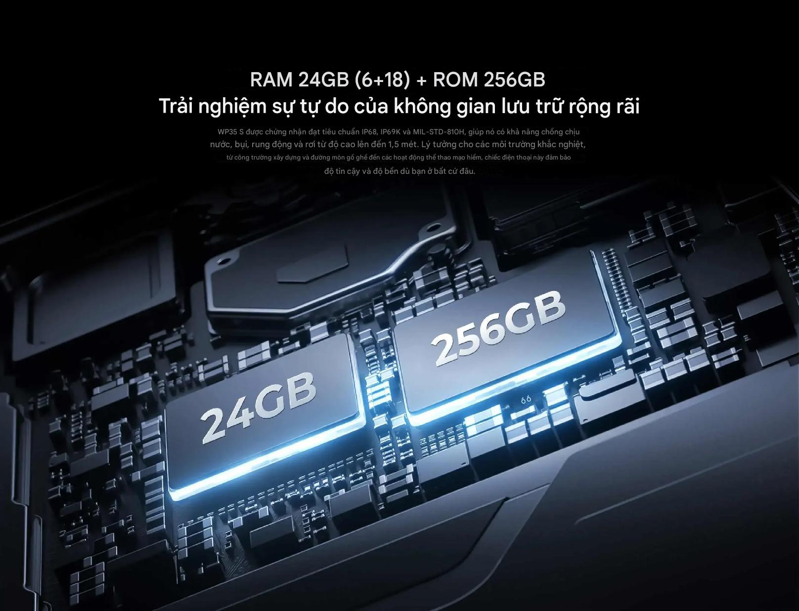 Oukitel WP35 S - SaiGonPhone.Com