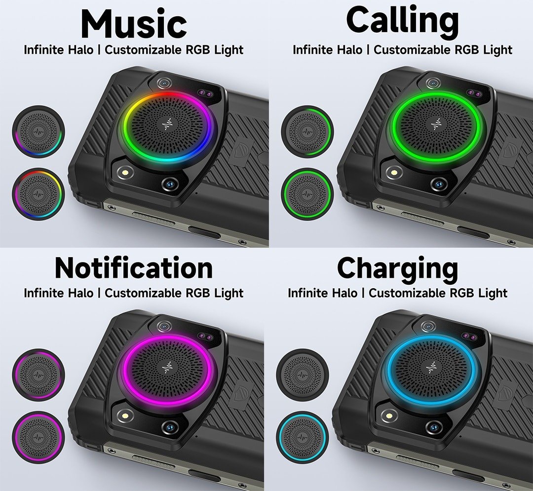 Đèn RGB tùy chỉnh Ulefone Armor 21 - SaiGonPhone