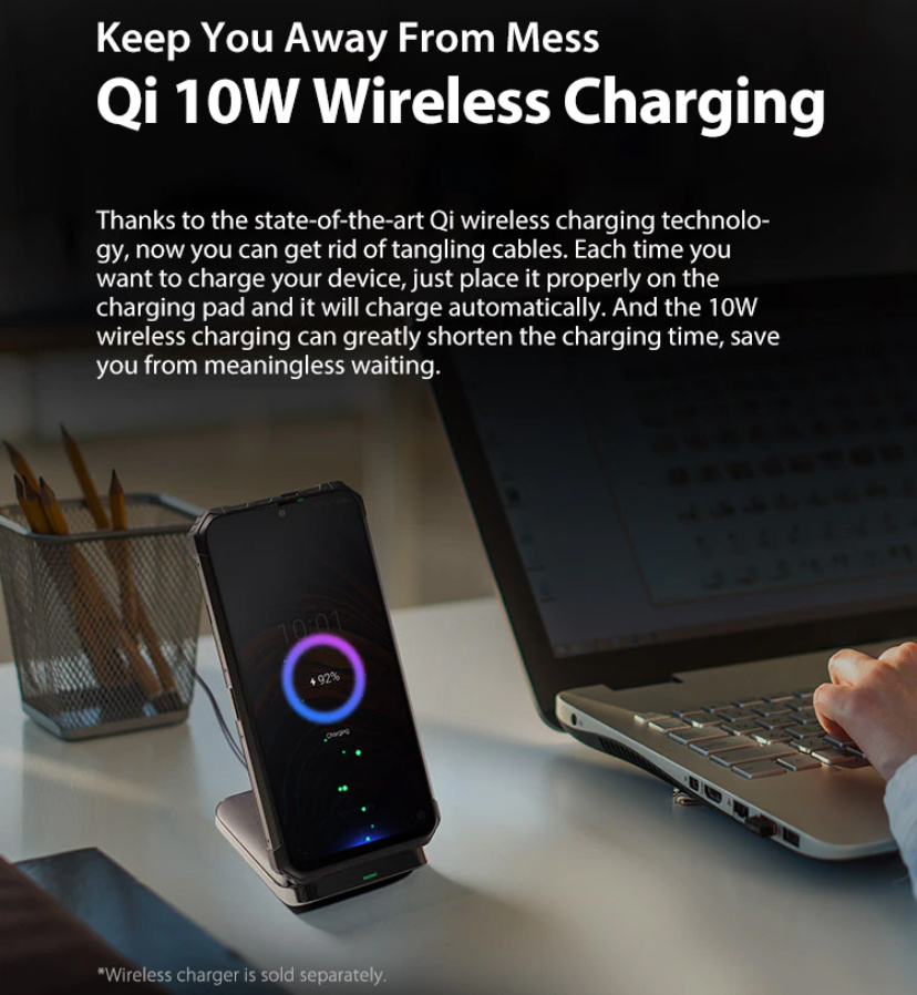 sạc ulefone uf001 Qi 10W wireless charging stand