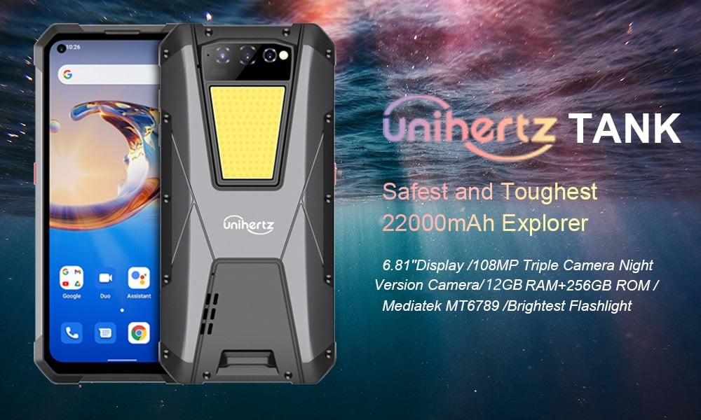 Unihertz Tank 3 ra mắt với pin 23800mAh, camera 200MP, chip Dimensity 8200,  giá 12.19 triệu đồng