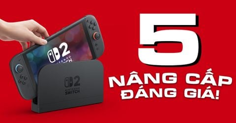 Nintendo Switch 2 sắp ra mắt: 5 nâng cấp được mong chờ nhất