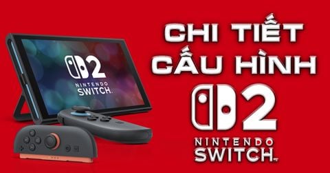 Nintendo Switch 2 chính thức lộ cấu hình: Mạnh hơn, Ray Tracing và 12GB RAM