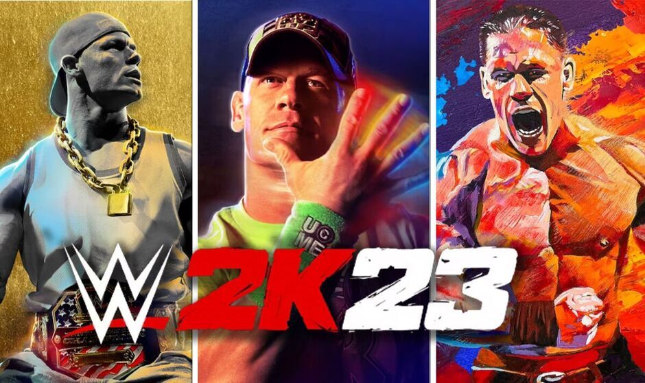 WWE 2K23 chuẩn bị phát hành với sự xuất hiện của John Cena