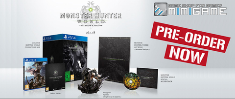 [PRE-ORDER] MONSTER HUNTER WORLD ĐƯỢC GIẢM GIÁ + TẶNG MÓC KHÓA